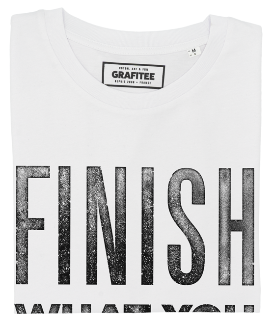 T-shirt unisex in cotone biologico con stampa slogan