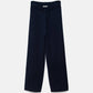Pantaloni in maglia liscia con coulisse