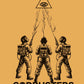 T-shirt unisex gialla Godbusters