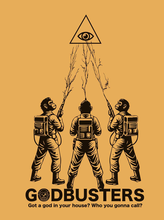 T-shirt unisex gialla Godbusters