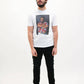 T-shirt unisex in cotone biologico con stampa fotografica divertente