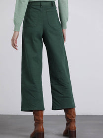 Pantaloni in twill con cintura
