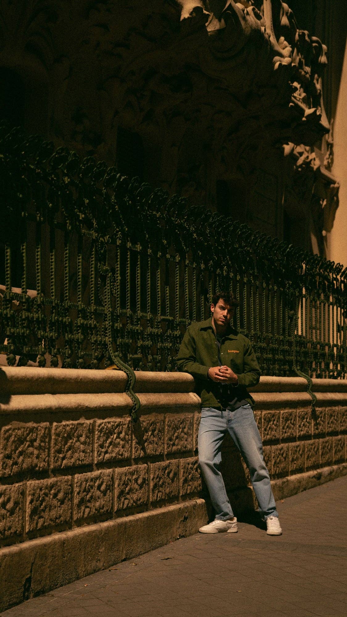 Jeans in denim di cotone biologico