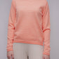Maglione girocollo a righe in cotone Pima