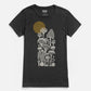 T-shirt donna Mycology nera