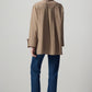Camicia con stelle marine e polsini ampi in misto cotone