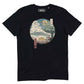 T-shirt unisex Totoro Ukiyo-e con grafica Totoro e Gatto-Bus