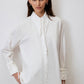 Camicia bianca con dettaglio cravatta