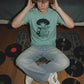 T-shirt Alice Verde Loco Monky