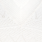 Maglione a maglia strutturata con scollo a V