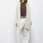 Cardigan in maglia strutturata con cintura