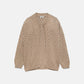 Cardigan in Maglia Strutturata Traforata