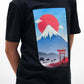 T-shirt Mount Fuji Ikigai in cotone biologico