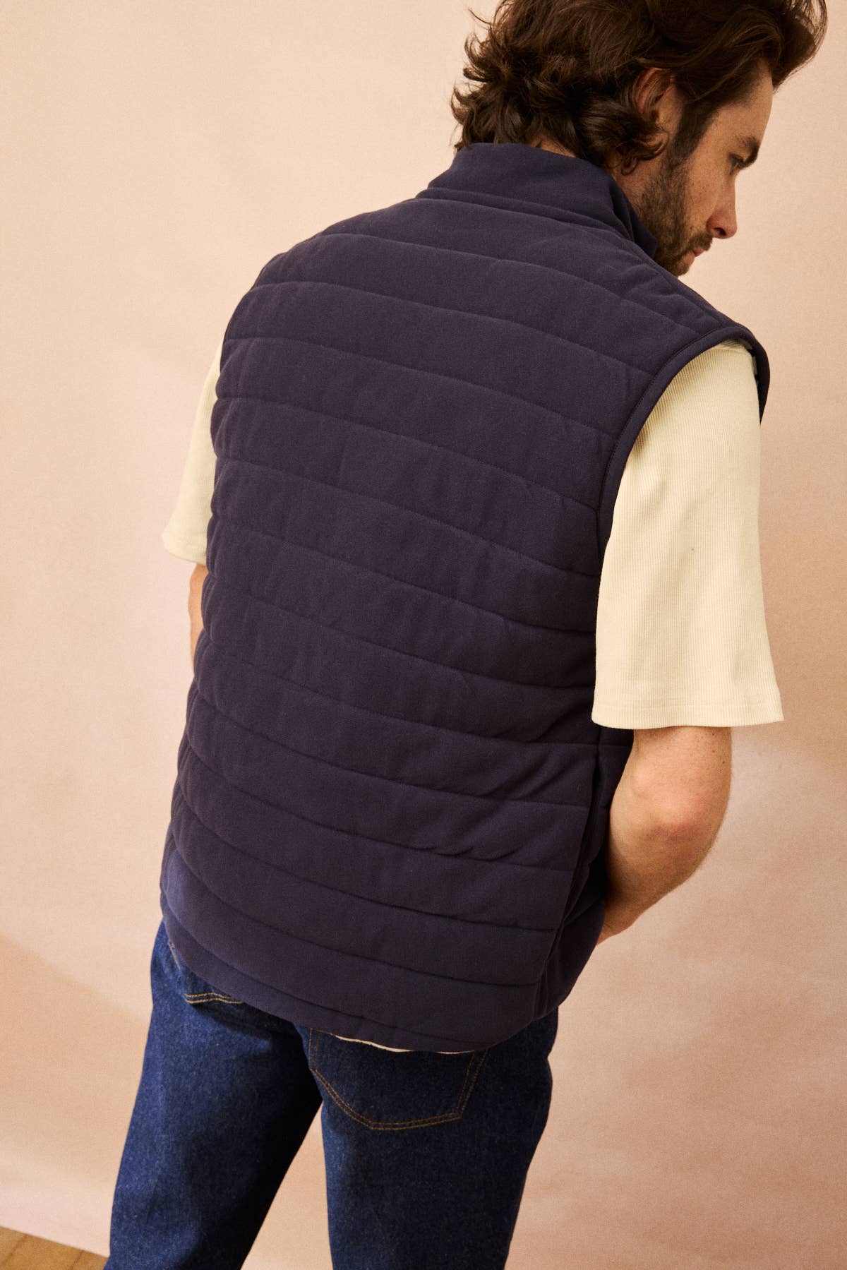 Gilet trapuntato senza maniche Ami Neptune