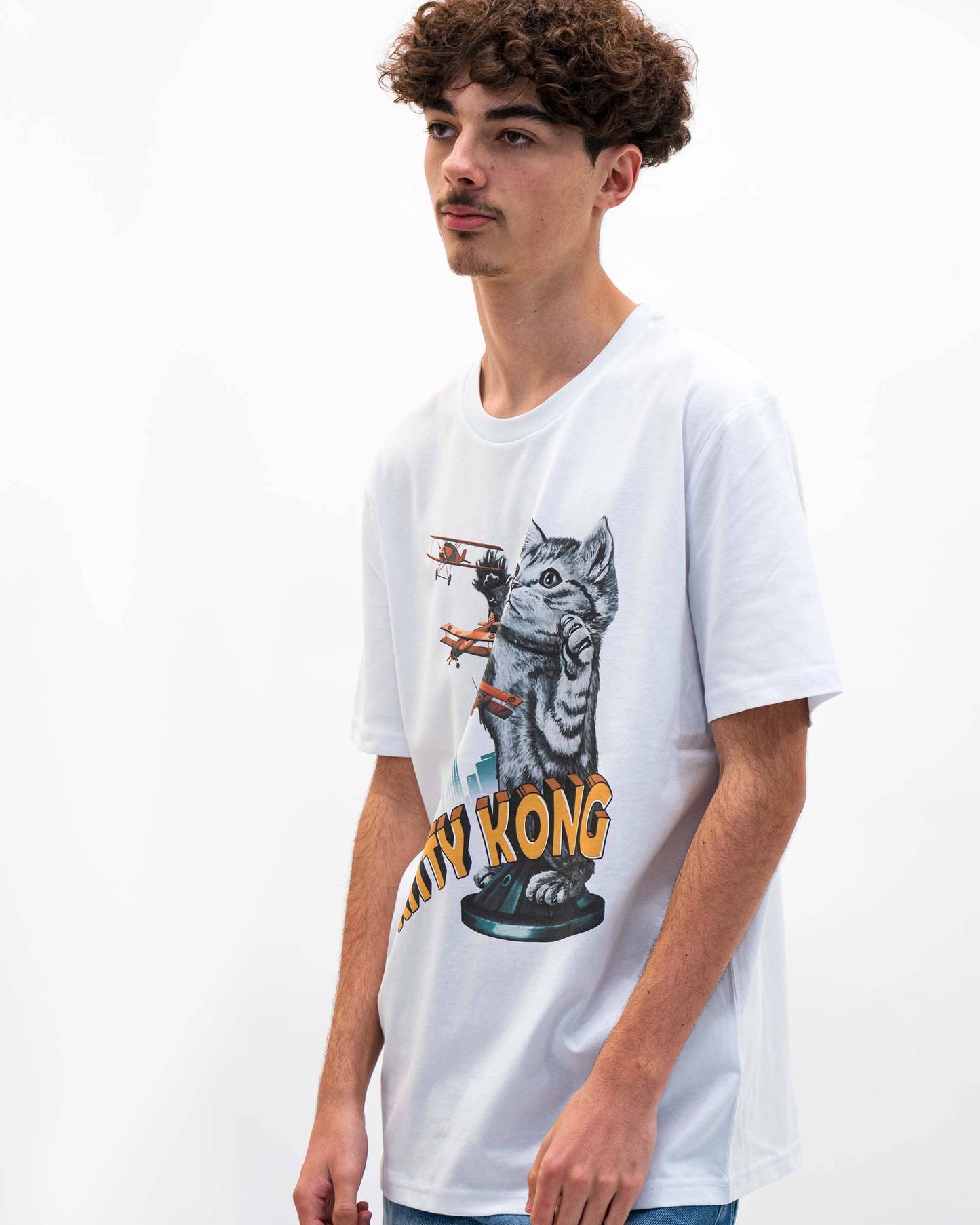 T-shirt Kitty Kong con grafica