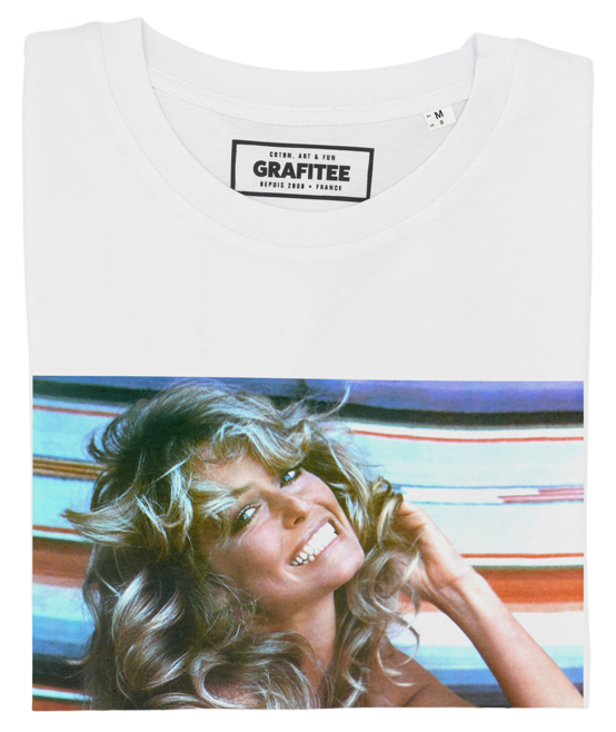 T-shirt Farrah Maillot con foto vintage