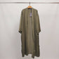Kimono lungo fluido in raso