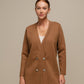 Blazer doppiopetto in maglia misto viscosa