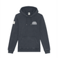 Felpa hoodie in cotone organico con stampa No Guts No Glory