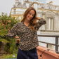 Blusa Catarina stampata