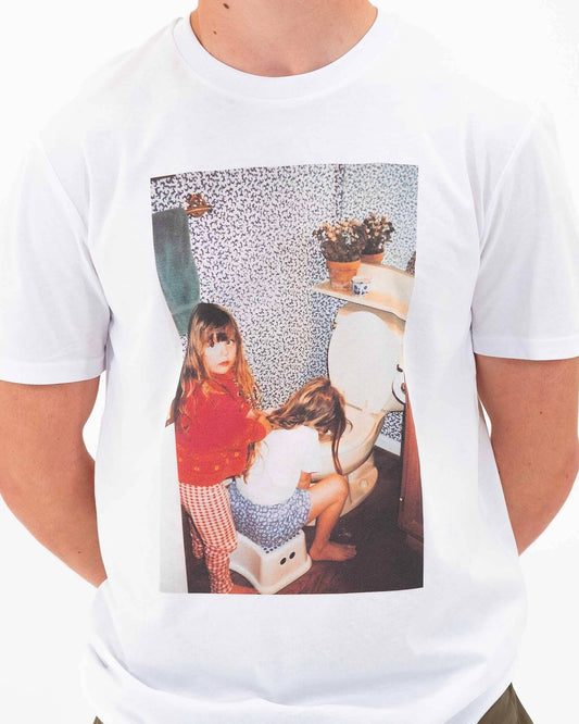 T-shirt unisex vintage BFF divertente