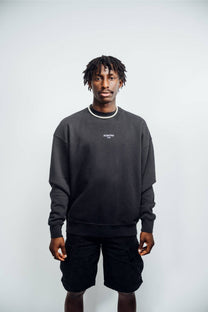 Felpa oversize nera No Bad Days Club