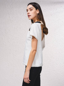 Top con schiena scoperta