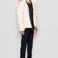 Piumino Eco Shearling con Cappuccio Rimovibile