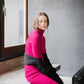 Dolcevita a costine in lana merino extrafine 3D