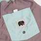 Costume da bagno color block Q-Nova® malva