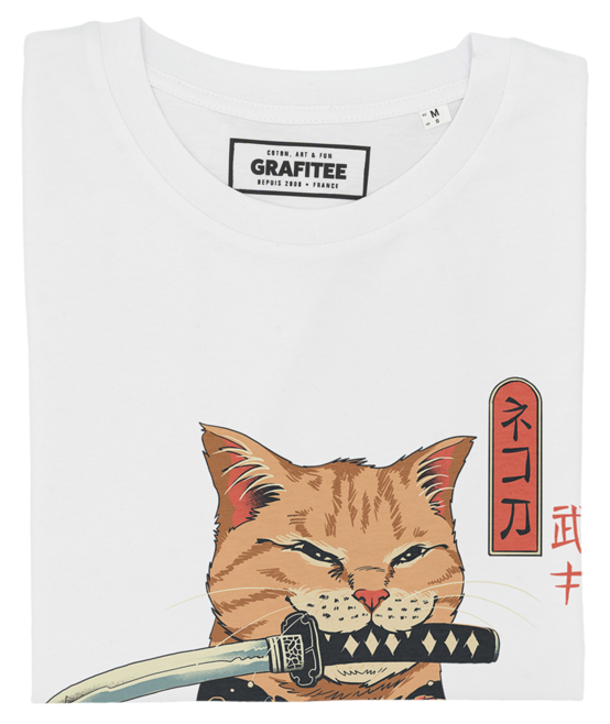 T-shirt unisex Katana il Gatto Vendicatore