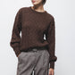 Maglione a maglia strutturata
