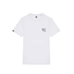 T-shirt Simple Pleasures bianca in cotone organico