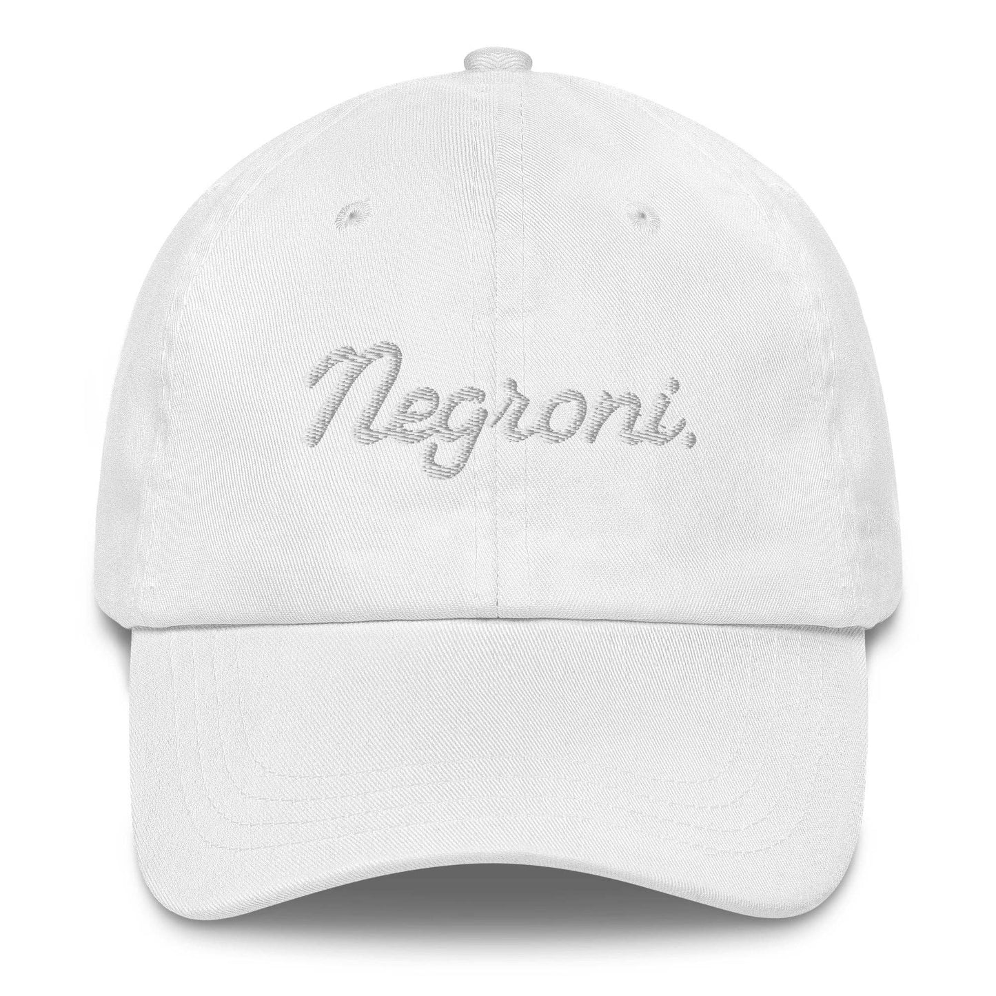 Cappellino da baseball Negroni con ricamo