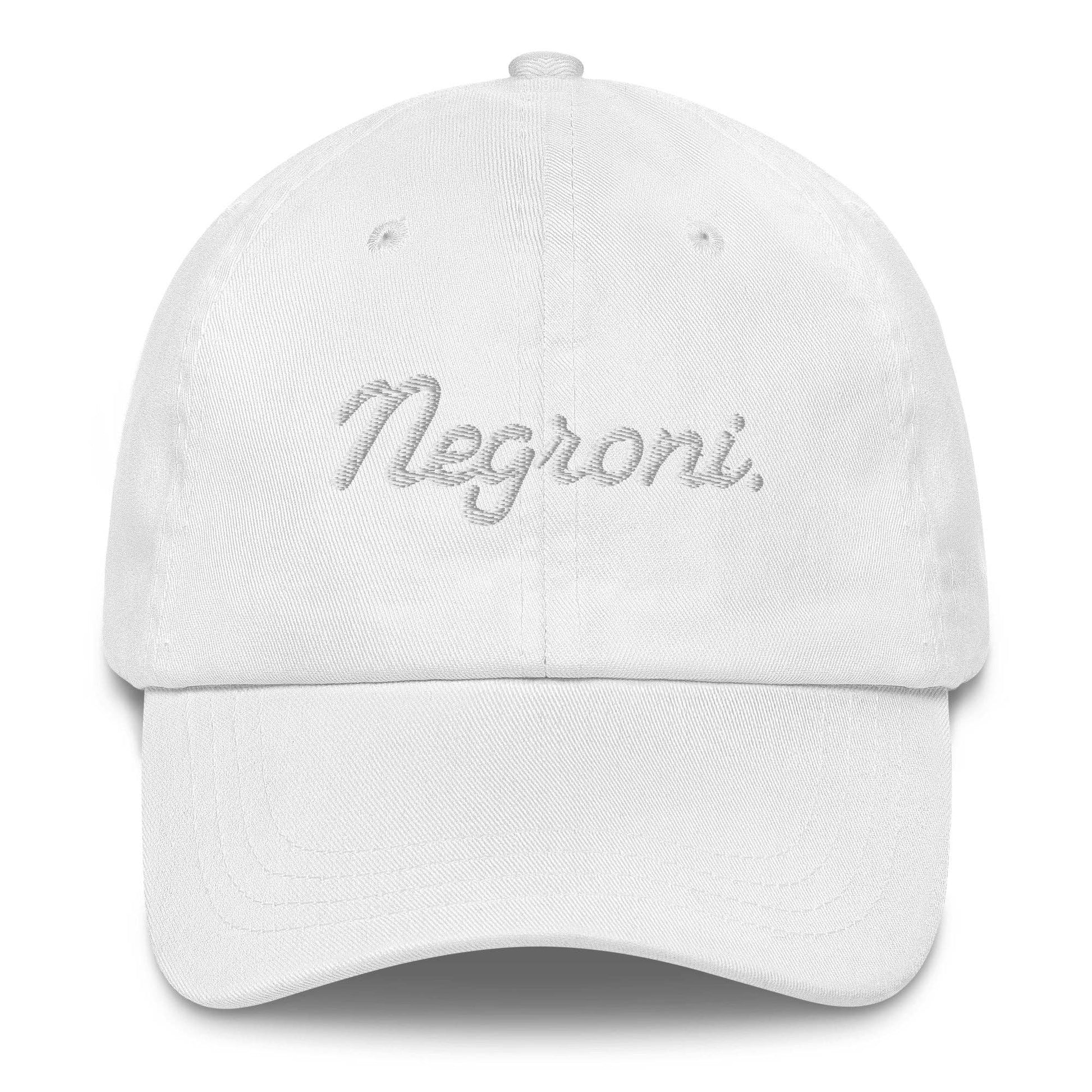 Cappellino da baseball Negroni con ricamo