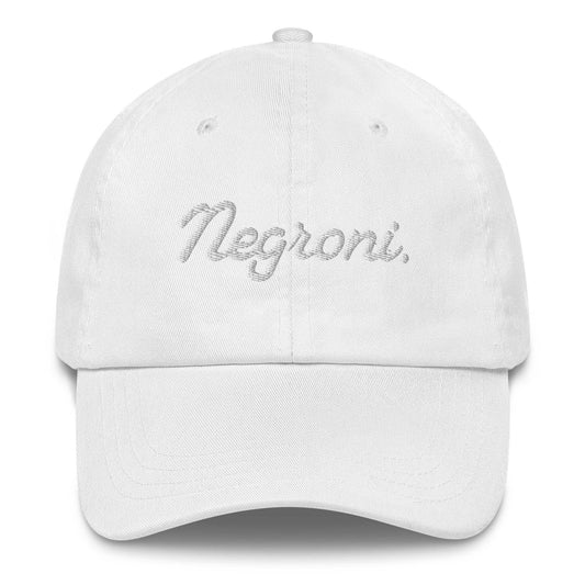 Cappellino da baseball Negroni con ricamo