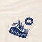 T-shirt Cup Pigment bianco schiuma