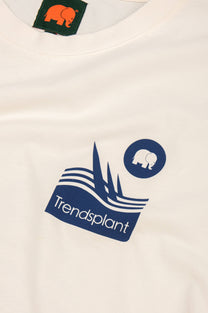 T-shirt Cup Pigment bianco schiuma