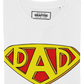 T-shirt Super Dad in cotone biologico