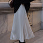 Gonna midi plissettata elegante