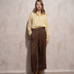Pantaloni palazzo eleganti a vita alta