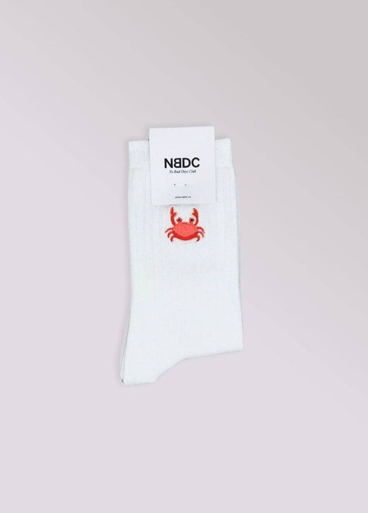 Calzini Mrs Krabs con granchio ricamato
