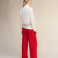 Maglione dolcevita lungo in misto cashmere