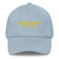 Cappellino da baseball ricamato “More Margarita Less Drama”