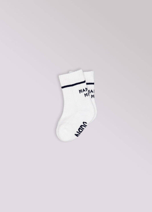 Calzini bambino "Mamma Mia" in cotone biologico