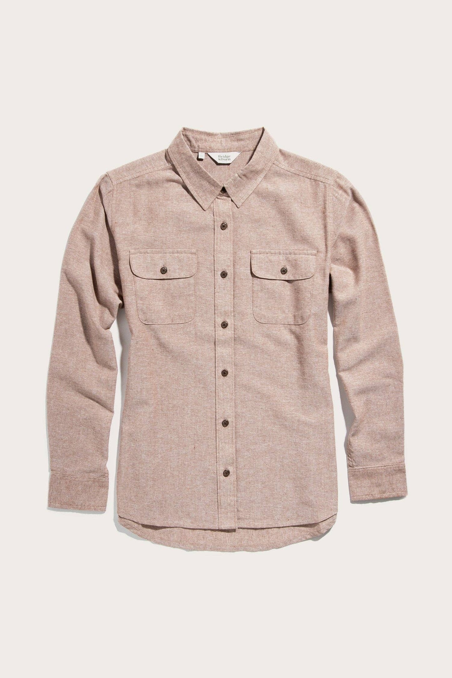 Camicia Lenon in chambray ruggine