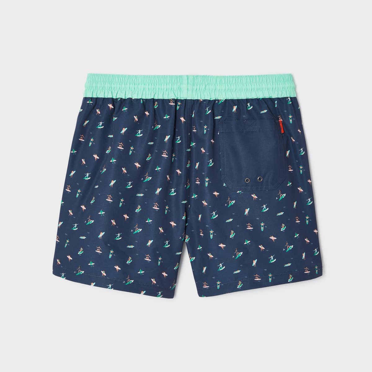 Costume da bagno da uomo Surfer in poliestere riciclato