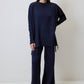 Set maglia e pantaloni con frange