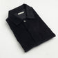 Overshirt classica in velluto a coste blu navy