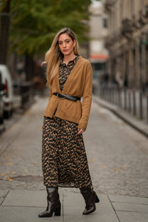 Cardigan in maglia fine morbida